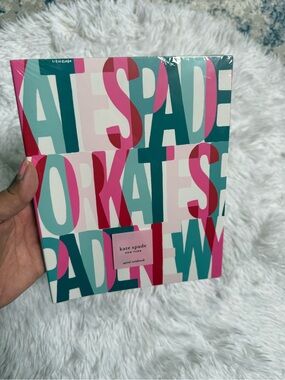 NWT kate spade Pink & Teal Spiral Notebook